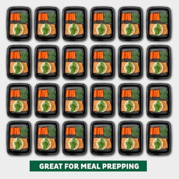 Freshware Meal Prep Containers 150 Pack BPA Free Food Storage