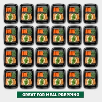 Freshware Meal Prep Containers 150 Pack BPA Free Food Storage