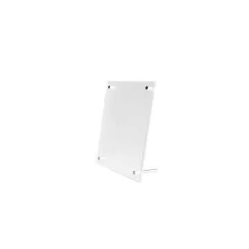 Missartist Frameless Tabletop Floating Photo Frames Clear Acrylic Picture Frame Desktop Free Standin...