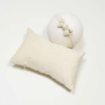 Zeroest Newborn Photography Posing Pillow with Headband