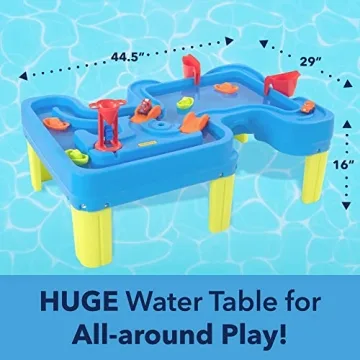 Simplay3 Big River and Roads Water Play Table for Kids