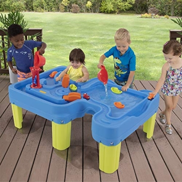Simplay3 Big River and Roads Water Play Table for Kids
