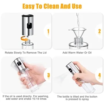 Olive Oil Mister Sprayer - Healthier Cooking Made Easy