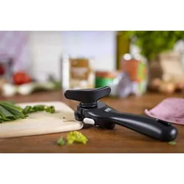 Kuhn Rikon Auto Safety LidLifter/Can Opener with Ring-Pull, 8 x 2.5 x 2.75 inches, White