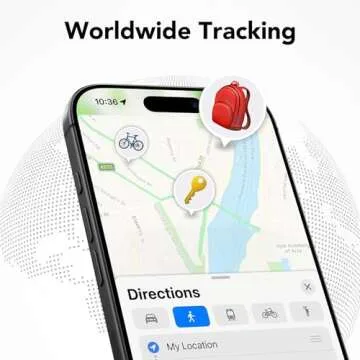 Air Tags 4 Pack Bluetooth Tracker for Apple Find My App