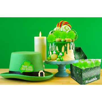St. Patrick's Day Green Shamrock Lollipops, 50-Pack