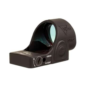 Trijicon SRO Sight Adjustable LED 1.0 MOA Red Dot, Black