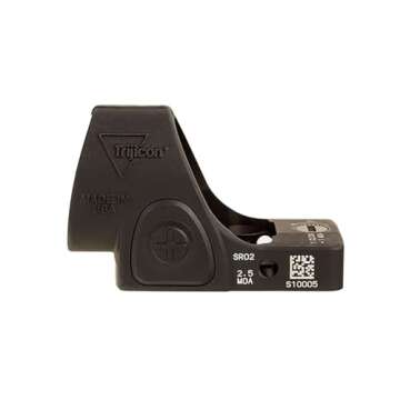 Trijicon SRO Sight Adjustable LED 1.0 MOA Red Dot, Black
