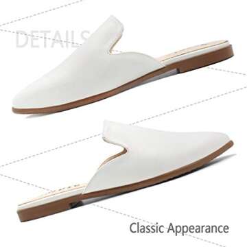 Maypie Women’s Flat Mules - Stylish & Comfortable Loafers