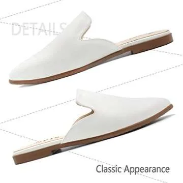 Maypie Women’s Flat Mules - Stylish & Comfortable Loafers