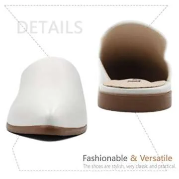 Maypie Women’s Flat Mules - Stylish & Comfortable Loafers