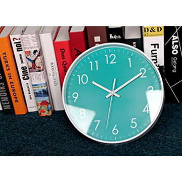 Epy Huts Silent Sweep Wall Clock for Home and Office Decor