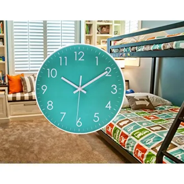 Epy Huts Silent Sweep Wall Clock for Home and Office Decor
