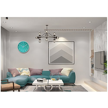 Epy Huts Silent Sweep Wall Clock for Home and Office Decor