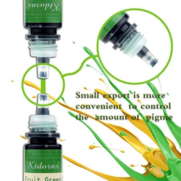 Vibrant 10 Color Food Coloring Kit for Baking and Decorating