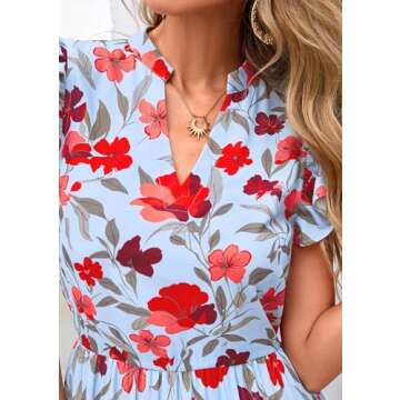 Shop PRETTYGARDEN Women's Floral Midi Dress for Summer Style
