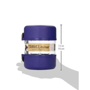 GAMMA2 Vittles Vault Travel-Tainer (6 Cups) Portable Food Storage Container, Blue