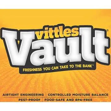 GAMMA2 Vittles Vault Travel-Tainer (6 Cups) Portable Food Storage Container, Blue