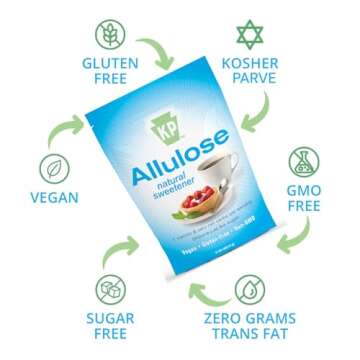 Keystone Pantry - Allulose Sweetener, Low Calorie and Low Carb Sugar Substitutes, Natural Allulose S...