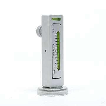 Hanperal Adjustable Magnetic Gauge Tool, Camber Castor Strut Wheel Alignment Tool for Car/Truck Camb...