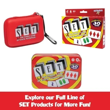 SET Card Game - Fast-paced Family Fun for All Ages