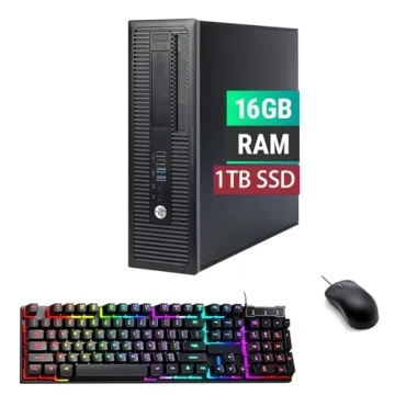 HP ProDesk 600 G1 SFF Business Desktop PC - Core i5, 16GB RAM, 1TB SSD