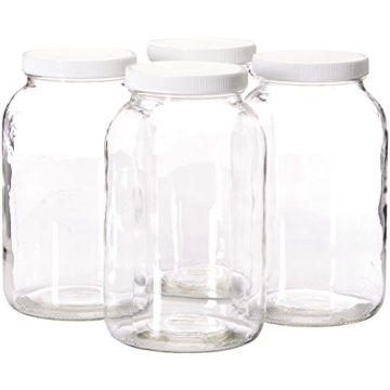 1 Gallon Mason Jars - Perfect for Fermenting & Canning