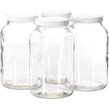 1 Gallon Mason Jars - Perfect for Fermenting & Canning