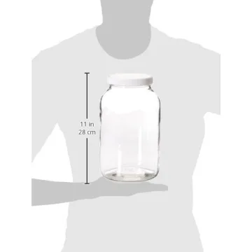 1 Gallon Mason Jars - Perfect for Fermenting & Canning