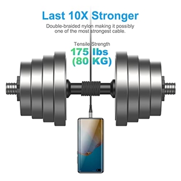 Premium 10ft HALIHALL USB Type C Charging Cables