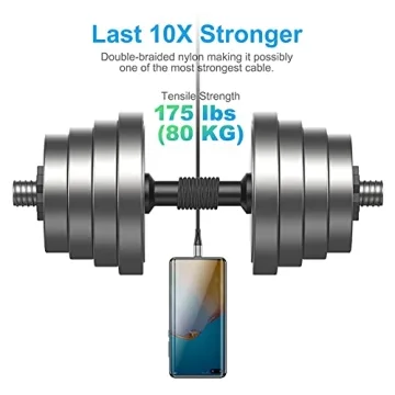 Premium 10ft HALIHALL USB Type C Charging Cables