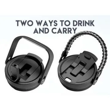 Meoky 40 oz Tumbler - Leak Proof, Fits Car Cup Holders