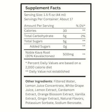 Kava Haven Non-Alcoholic Spirit, 750mL Bottle | Relaxing Alcohol Alternative