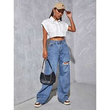 Stylish Verdusa Women's Crop Blouse for Every Occasion