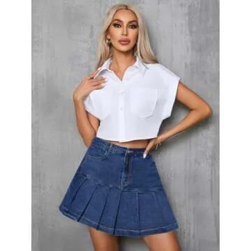 Stylish Verdusa Women's Crop Blouse for Every Occasion