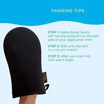 Bondi Sands Liquid Gold Self Tanning Foam + Application Mitt | Includes Lightweight Sunless Foam + Reusable Mitt for a Flawless Finish ($32 Value)