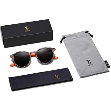 Buy SOJOS Retro Round Polarized Sunglasses for Easy Style