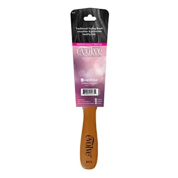 Evolve Boar Styling Brush for Healthy Shiny Hair