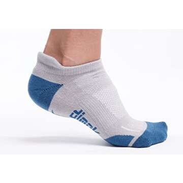 Dimok Running Socks: Wicking, Comfortable, Blister-Free