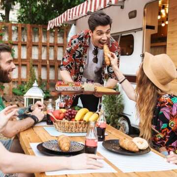 Geetery Bunny Shaped Acacia Wood Cutting Boards Set