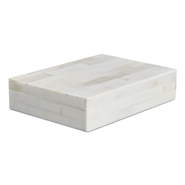 Elegant Bone Inlay Keepsake Box - Perfect Storage Gift