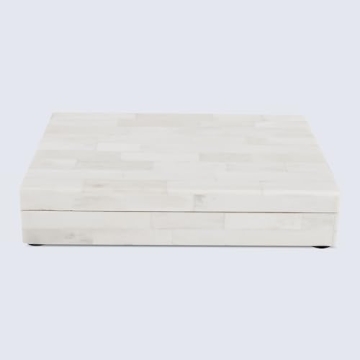Elegant Bone Inlay Keepsake Box - Perfect Storage Gift