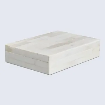 Elegant Bone Inlay Keepsake Box - Perfect Storage Gift