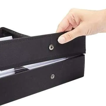 Juvale 18 Slot Sunglasses Organizer for Women and Men, Eyeglass Storage Case with Clear Lid for Multiple Pairs of Glasses (18.5 x 14.25 In)