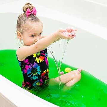 Slime Baff Green - Fun Bath Slime for Kids