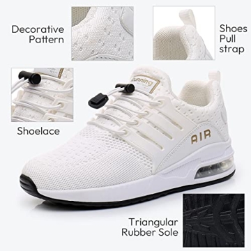 ADCORAN Women's Air Cushion Running Shoes - Stylish Comfort