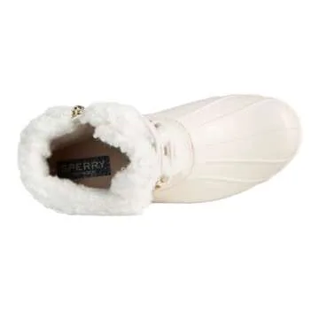 Sperry Ladies Footwear Women's Saltwater Alpine Leather Chelsea Boot, White, 8.5