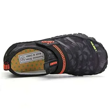 UBFEN Water Shoes for Kids Lightweight Quick Dry Aqua Socks
