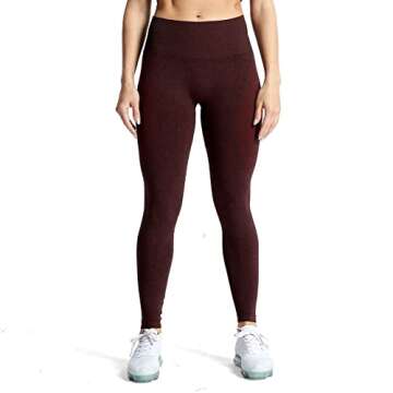 Aoxjox Seamless Leggings Women High Waisted Tights