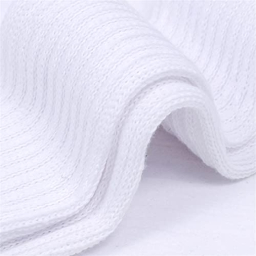 Intgoodluckycc White Scrunch Socks for Women - Cozy & Stylish